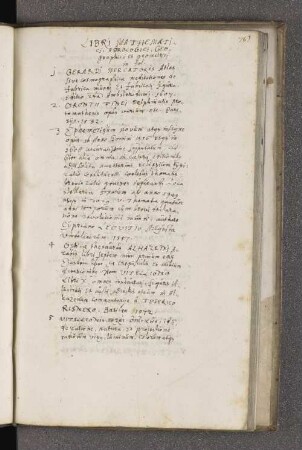 Libri mathematici, astrologici, geographici et geometrici