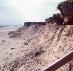 Föhr. Gotingkliff : Insel Föhr. Goting Kliff im Insel-Süden
