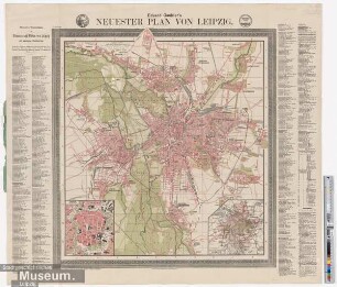 Eduard Gaebler's Neuester Plan von Leipzig