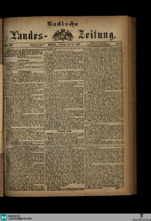 Badische Landes-Zeitung