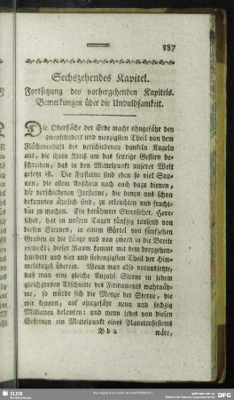 Sechszehendes Kapitel. Fortsetzung des vorhergehenden Kapitels. Bemerkungen über die Unduldsamkeit