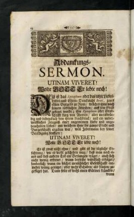 54-60, Abdanckungs-Sermon
