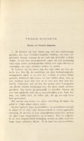 Tweede hoofdstuk