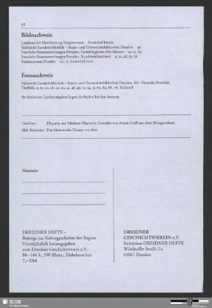 Bildnachweis / Fotonachweis