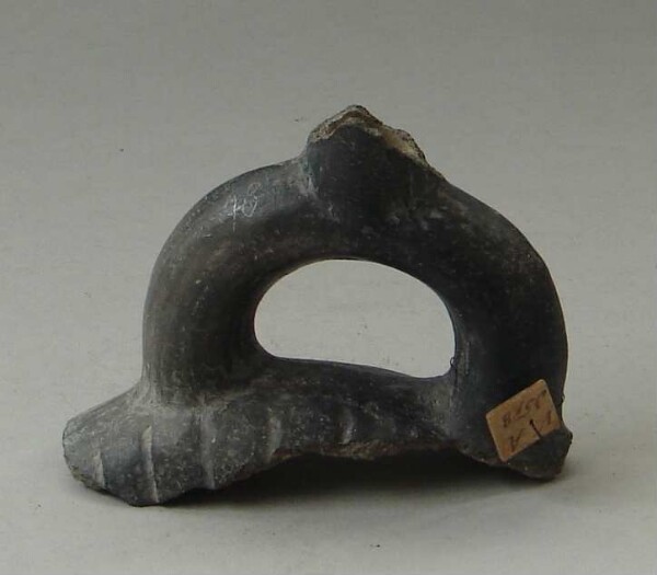 Fragment of a clay vessel