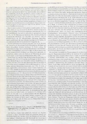 47-50 [Rezension] Dogmengeschichte und katholische Theologie