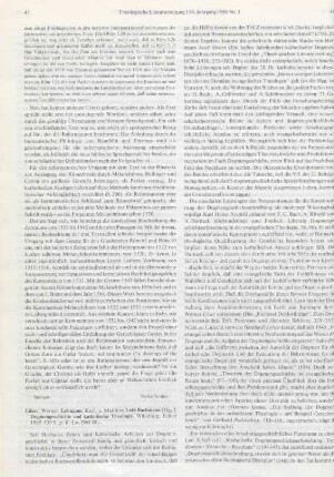 47-50 [Rezension] Dogmengeschichte und katholische Theologie