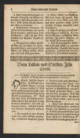 Vom Leiden und Sterben Jesu Christi.