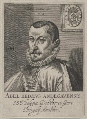 Bildnis des Abel Bedaevs Andegavensis