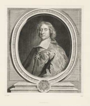 Caesar D'Estrées S.R.E. Cardinalis Episcopus Albanensis Regiorum Ordinum Commendator