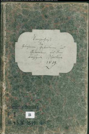 Kirchenbuchduplikate der evangelischen Gemeinde Blasheim, Kreis Lübbecke (GHT 1819) (Gemeinde: Evangelische Gemeinde Blasheim, Kreis Lübbecke)