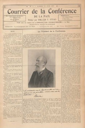 No. 1. Samedi 15 Juin 1907