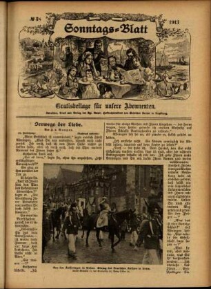 Ausgabe vom Sonntag, den 21. September 1913.