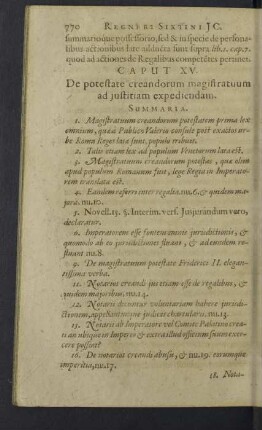 Caput XV. - XVI.