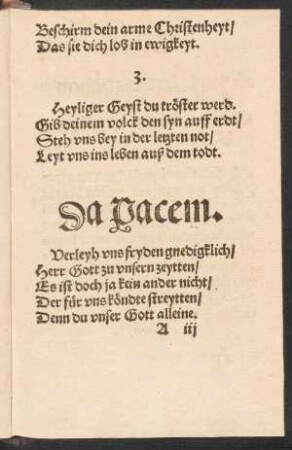 Da pacem. ||