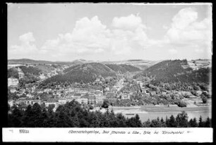 Bad Schandau an der Elbe, Blick ins Kirnitzschtal