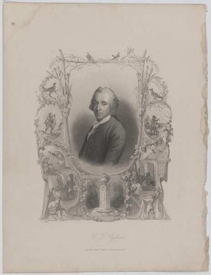 Bildnis des C. F. Gellert