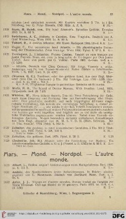 Mars. - Mond. - Nordpol. - L'autre monde (Nr. 1130 - 1228)