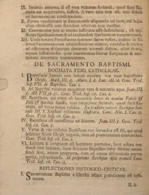 De sacramento baptismi.