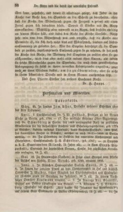 86-96 Personalien und Miscellen