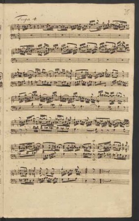 Fugen; clavier; d-Moll; BR-WFB A 84; Fk 31/4