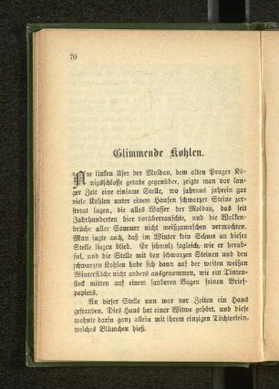 Glimmende Kohlen.
