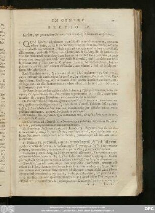 Sectio IV. Utrùm, & qua ratione Sacramenta novae legis Gratiam conferant.