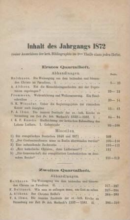 IV-V Inhaltsverzeichnis