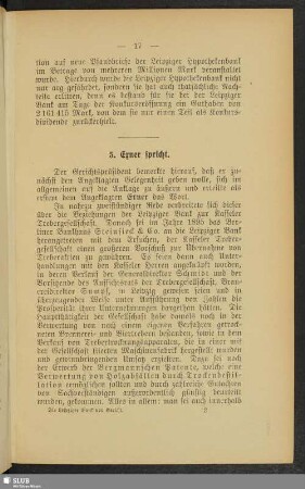 5. Erner spricht