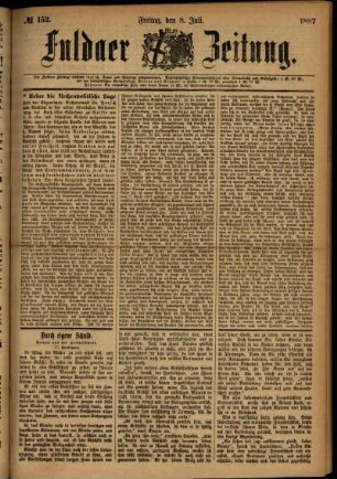 Ausgabe vom Freitag, den 08. Juli 1887.