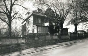 Radebeul, Körnerweg 3. Wohnhaus (um 1910). Straßenansicht