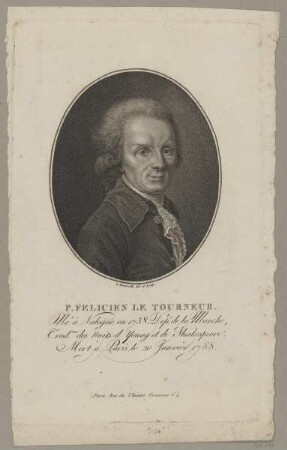 Bildnis des Felicien le Tourneur