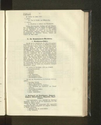 II. Die Gouvernements-Werkstätten.