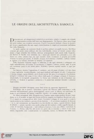 14: Le origini dell'architettura barocca