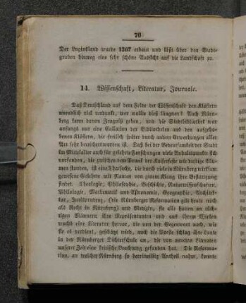14. Wissenschaft, Literatur, Journale.