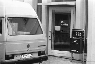 Freiburg im Breisgau: ÖTV-Streik in der Psychiatrischen und Neurologischen Universitätsklinik