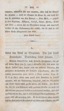 444-461 Ueber den Brief des Diognetos