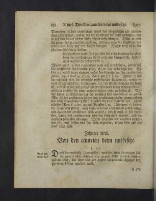 Zehnter titel.