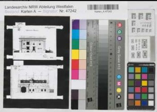 Minden (Minden) Wesertor Innenansicht 1825 o. Maßangabe Foto nach Zeichnung Creuzinger, Leutnant Museum Minden FM 43