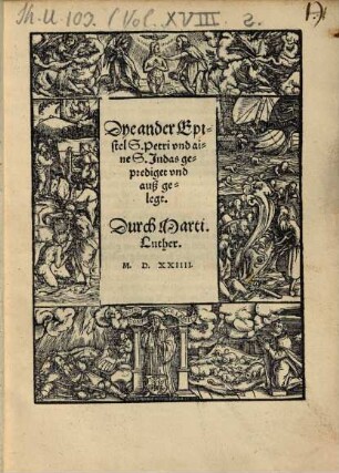 Dye ander Epistel S. Petri vnd aine S. Judas geprediget vnd außgelegt
