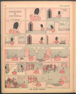 Aventuras del rey petiso [Cómic] : Los malos tiempos