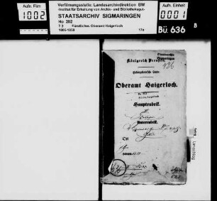 Visitation der Gemeinde-, Pfarr- und Stiftungsgebäude - Allgemeines