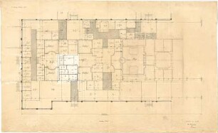 Pfann, Paul; München - Theresienhöhe; Ausstellung München 1908 - Grundriss