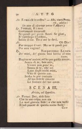 Atto Primo: Scena III.