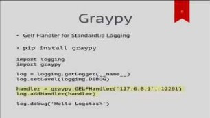 Log everything with logstash and elasticsearch