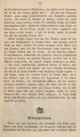 Ordenspersonen.