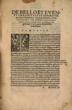 Bellvm Christianorvm Principvm, Praecipve Gallorvm, Contra Saracenos, Anno Salvtis M.LXXXVIII pro terra sancta gestum