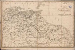 Carte De La Capitainerie Génerale De Caracas : Comprenant les Provinces de Venezuela, Maracaibo, Varinas, Cumana, la Guiane et Isle de la Marguerite ; Pour servir au Voyage à la partie Orientale de la Terre Ferme dans l'Amérique Meridionale fait en 1801, 1802, 1803 et 1804 par F. De Pons
