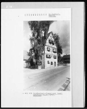 Ehemaliger Landturm & Haus Nummer 16