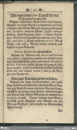 Eine gute Dauung zu verursachen
